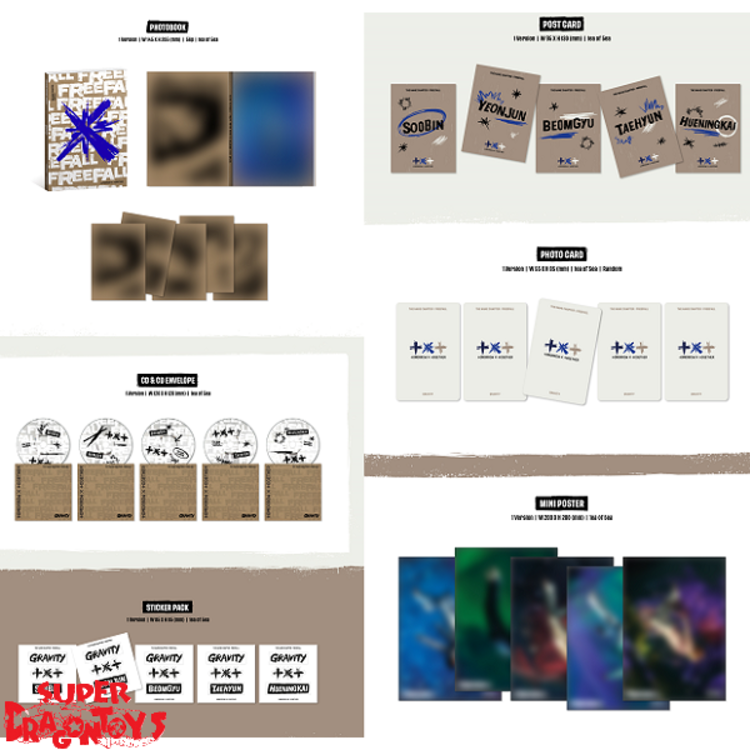 TXT (투모로우바이투게더) - THE NAME CHAPTER : FREEFALL - [GRAVITY VER.] - 3RD FULL ALBUM