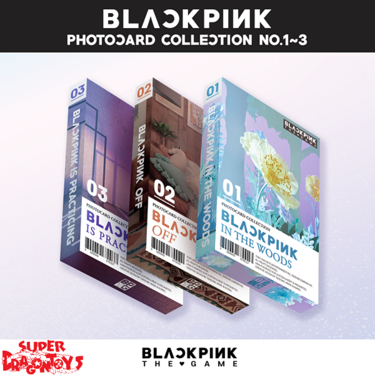 BLACKPINK (블랙핑크) - THE GAME [PHOTOCARD COLLECTION NO.1-3]
