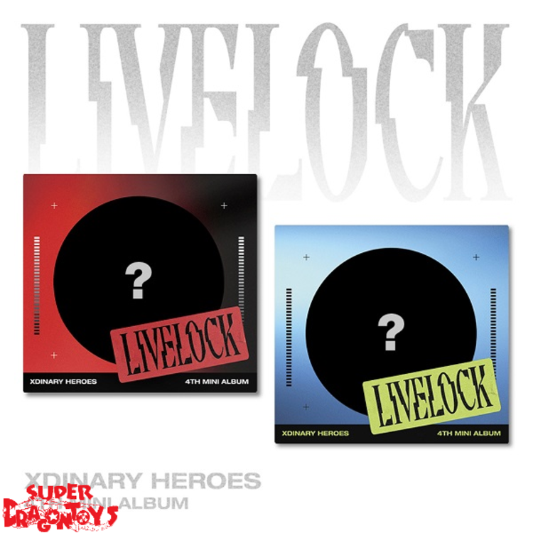XDINARY HEROES (엑스디너리 히어로즈) - LIVELOCK - [DIGIPACK VER.] - 4TH MINI ALBUM