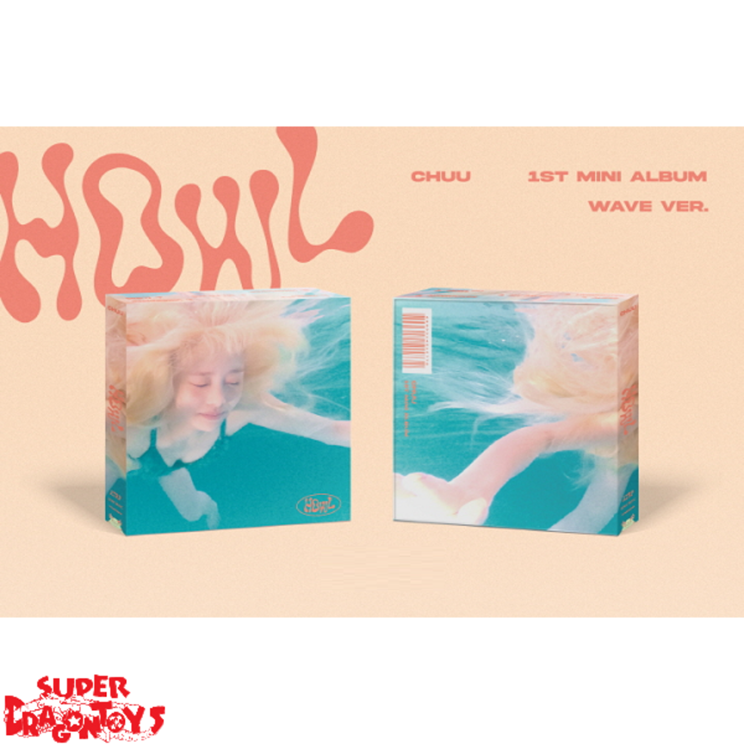 CHUU (츄) [LOONA] - HOWL - 1ST MINI ALBUM + [ON-PACK FOLDED POSTER