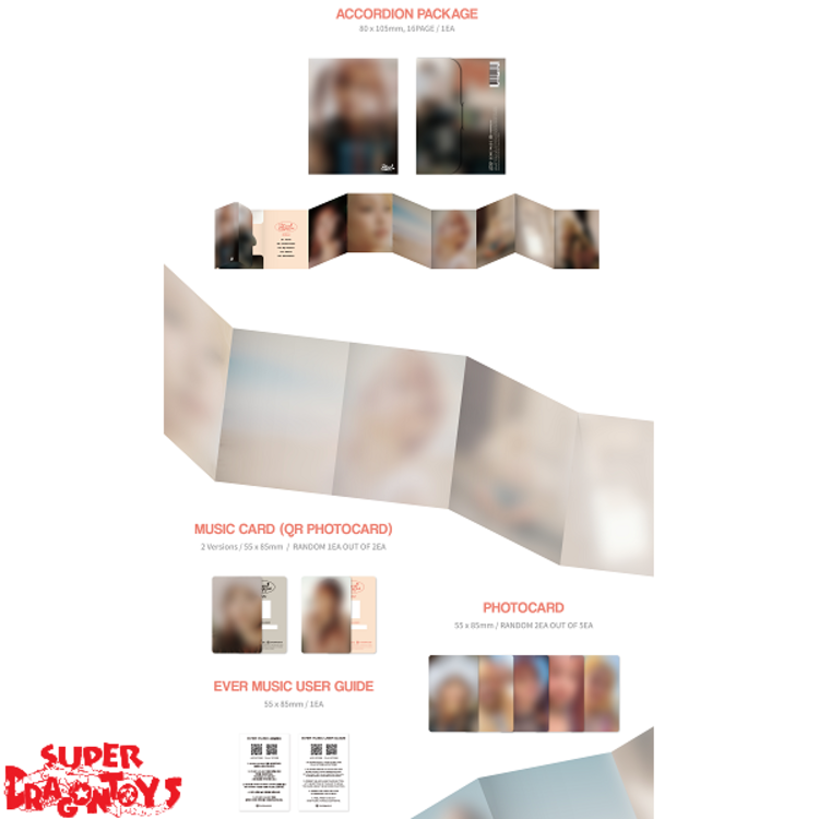 CHUU (츄) - HOWL - [EVER MUSIC ALBUM VER.] - 1ST MINI ALBUM