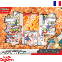 POKEMON TCG - COFFRET COLLECTION PREMIUM "DRACAUFEU EX" - EDITION FRANCAISE