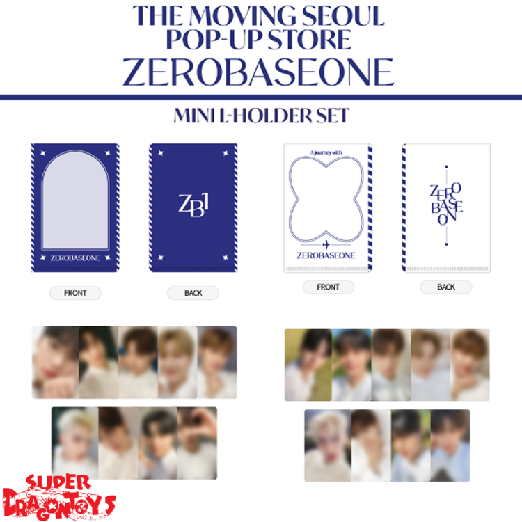 ZEROBASEONE (제로베이스원) - [THE MOVING SEOUL POP-UP STORE] MINI L-HOLDER SET - OFFICIAL MD