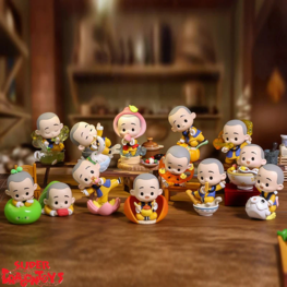 POP MART POP MART - THE LITTLE MONK YICHAN  [CHINESE DELICACY SERIES] - BLINDBOX MINI FIGURE