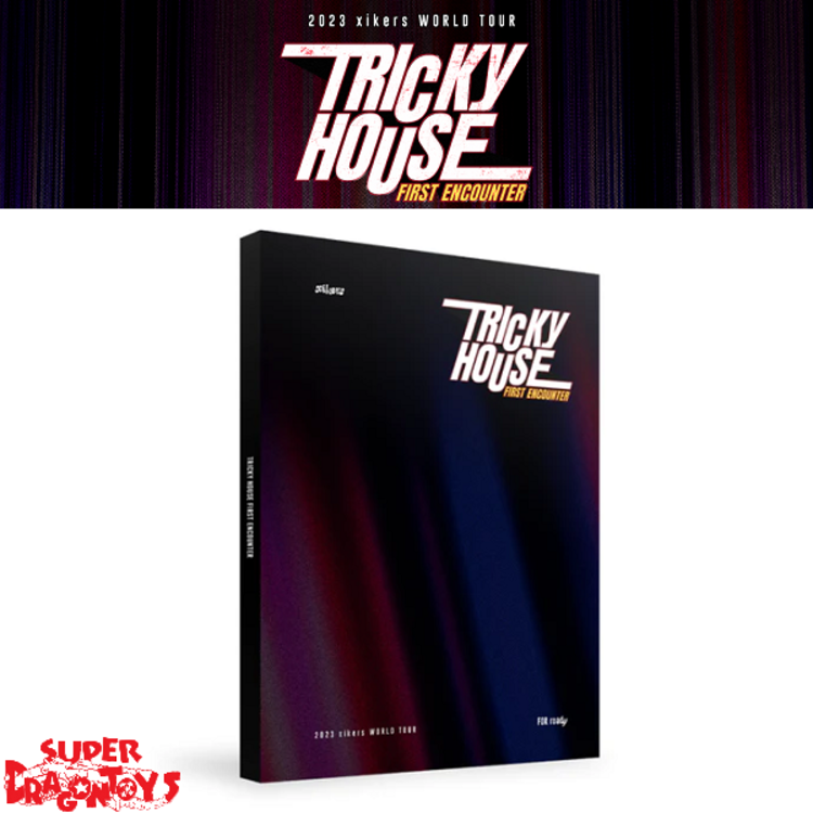 XIKERS (싸이커스) - 2023 WORLD TOUR [TRICKY HOUSE : FIRST ENCOUNTER] POSTCARD BOOK - OFFICIAL MD