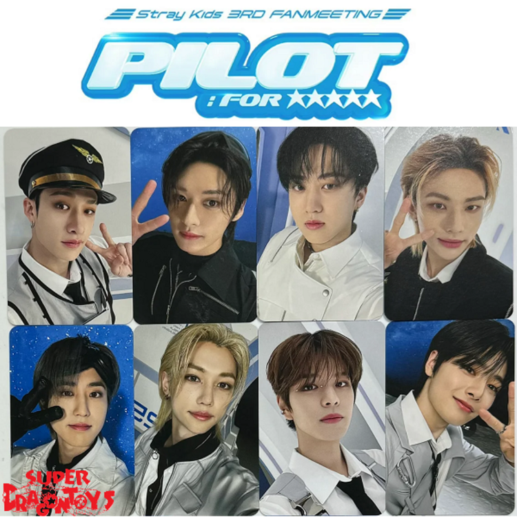 STRAY KIDS (스트레이 키즈) - OFFICIAL "PILOT FOR 5 STAR" POB PHOTOCARD - VERSION A
