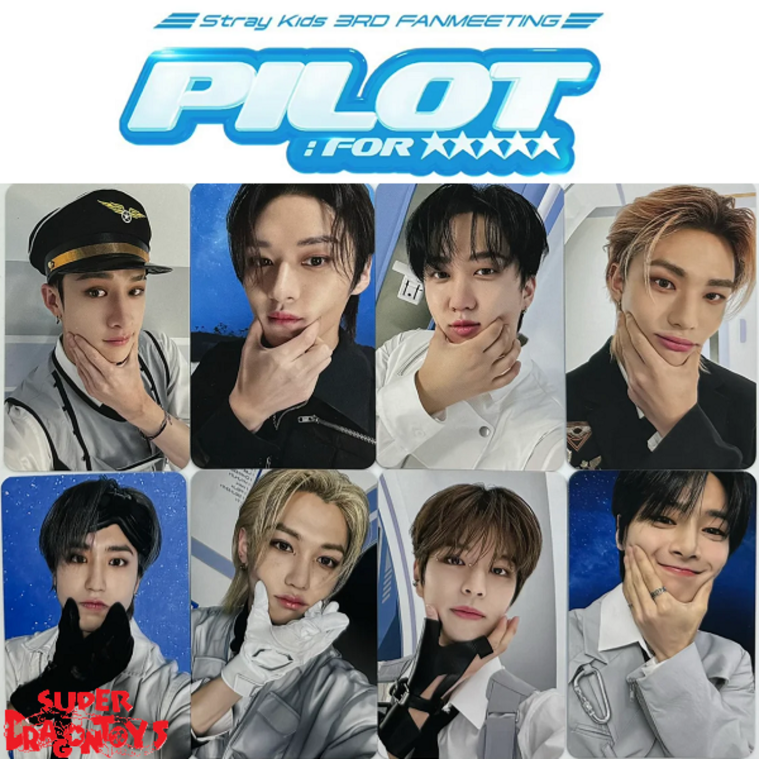 STRAY KIDS OFFICIAL 5-STAR Official POB Photocards