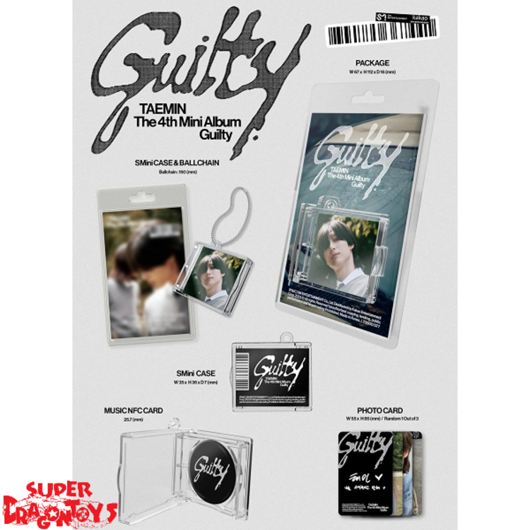 TAEMIN (태민) [SHINEE] - GUILTY - [SMINI VER.] - 4TH MINI ALBUM