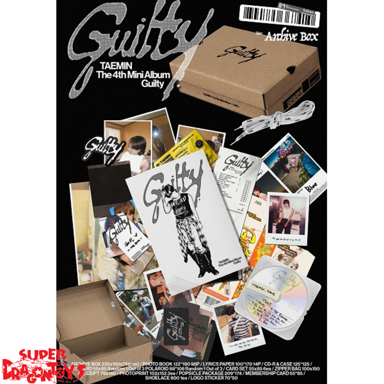 TAEMIN (태민) [SHINEE] - GUILTY - [ARCHIVE BOX VER.] - 4TH MINI ALBUM
