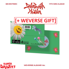 SEVENTEEN (세븐틴) - SEVENTEENTH HEAVEN - [WEVERSE ALBUM] - 11TH MINI ALBUM + [WEVERSE GIFT]