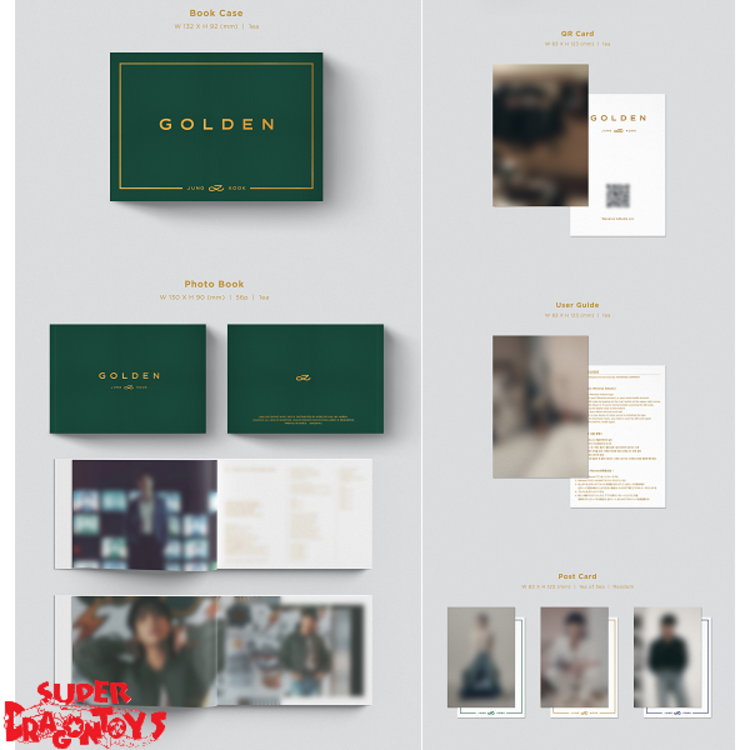 JUNGKOOK (전정국) [BTS] - GOLDEN - [WEVERSE VER.] - 1ST SOLO ALBUM