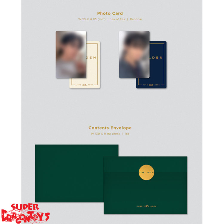 JUNGKOOK (전정국) [BTS] - GOLDEN - [WEVERSE VER.] - 1ST SOLO ALBUM