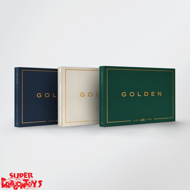 JUNGKOOK (전정국) [BTS] - GOLDEN - 1ST SOLO ALBUM + [ON-PACK FOLDED POSTER]