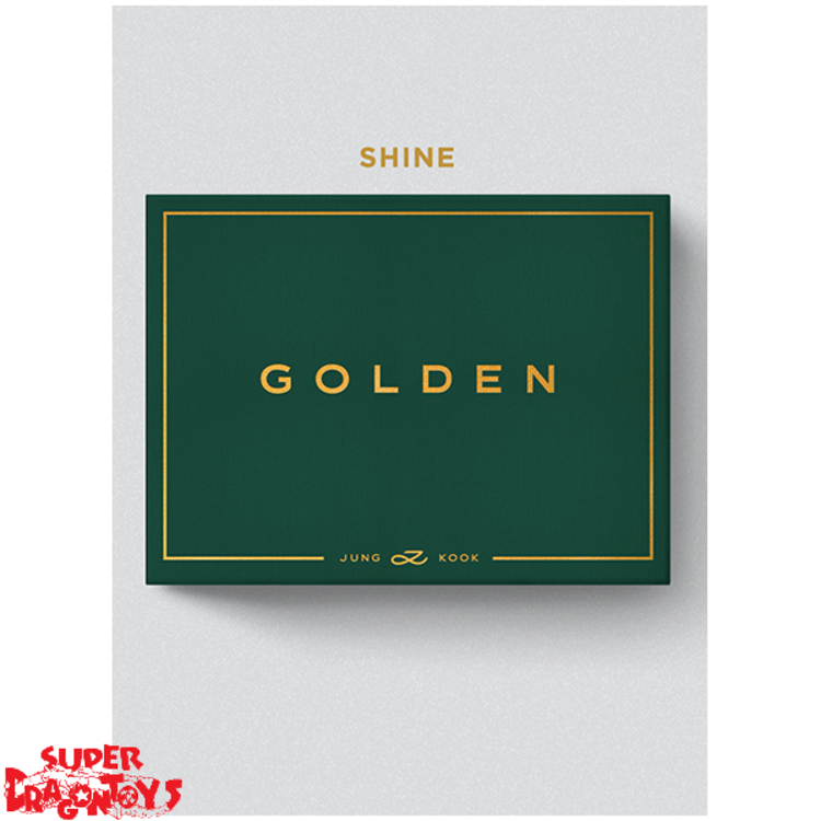 JUNGKOOK (전정국) [BTS] - GOLDEN - 1ST SOLO ALBUM + [ON-PACK FOLDED POSTER]