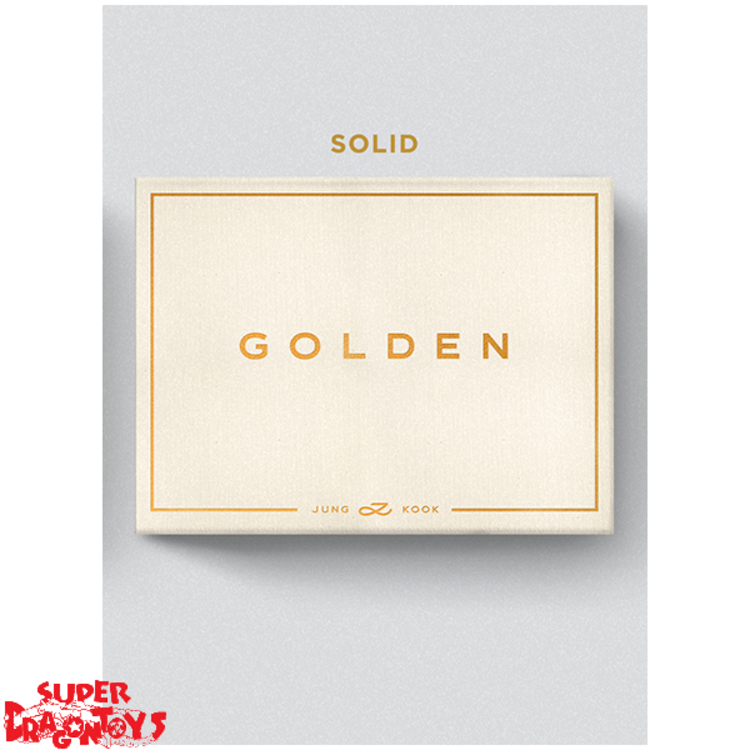 JUNGKOOK (전정국) [BTS] - GOLDEN - 1ST SOLO ALBUM + [ON-PACK FOLDED POSTER]