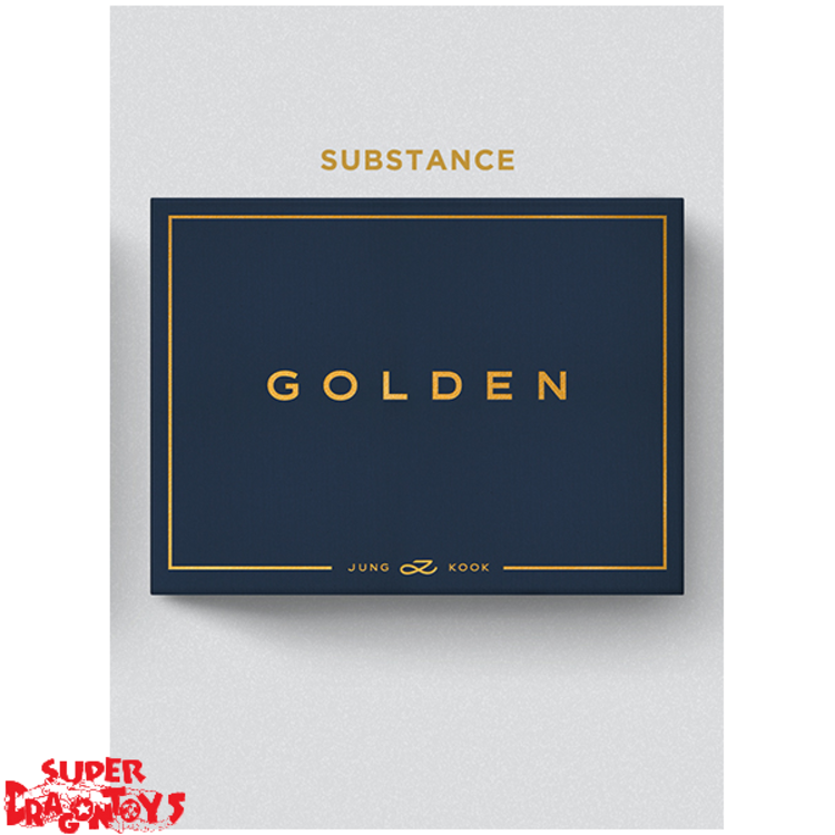 JUNGKOOK (전정국) [BTS] - GOLDEN - 1ST SOLO ALBUM + [ON-PACK FOLDED POSTER]