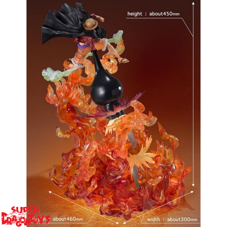 BANDAI ONE PIECE - MONKEY D. LUFFY [GOMU GOMU NO RED ROC] - FIGUARTS ZERO "EXTRA BATTLE"