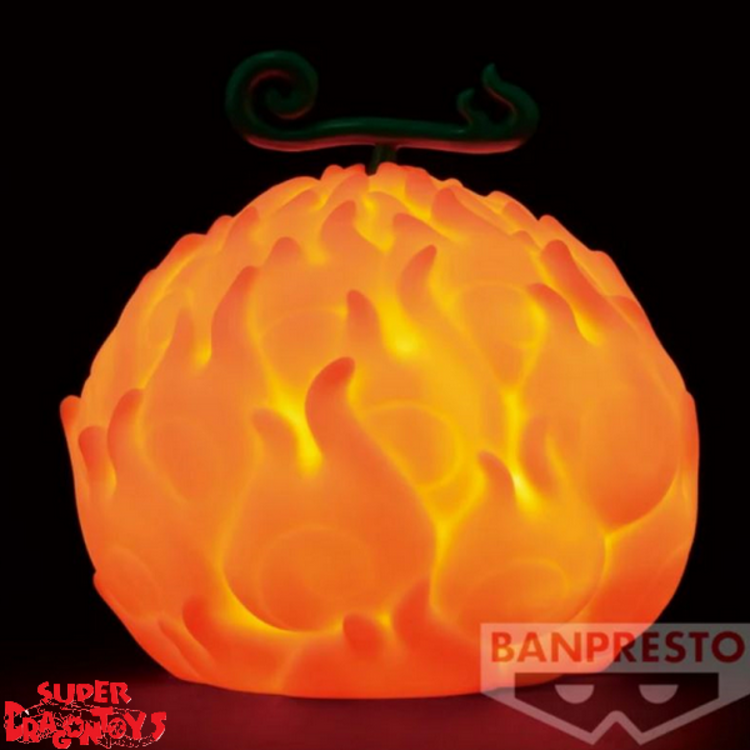 BANPRESTO ONE PIECE - MERA-MERA NO MI - DEVIL FRUIT ROOM LIGHT
