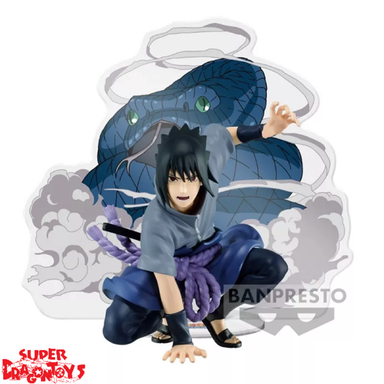 BANPRESTO NARUTO SHIPPUDEN - UCHIHA SASUKE - PANEL SPECTACLE FIGURE