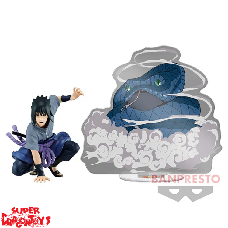 BANPRESTO NARUTO SHIPPUDEN - UCHIHA SASUKE - PANEL SPECTACLE FIGURE