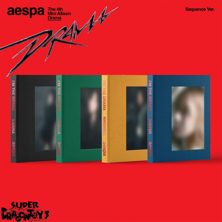AESPA (에스파) - DRAMA - [SEQUENCE VER.] - 4TH MINI ALBUM