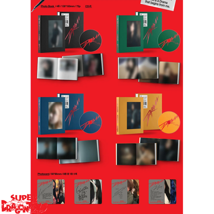 AESPA (에스파) - DRAMA - [SEQUENCE VER.] - 4TH MINI ALBUM