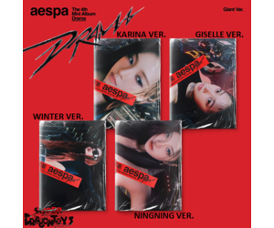 AESPA (에스파) - DRAMA - [GIANT VER.] - 4TH MINI ALBUM - SUPER
