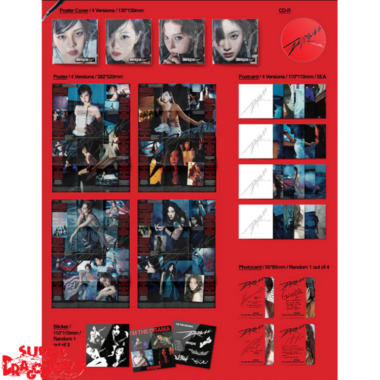 AESPA (에스파) - DRAMA - [SCENE VER.] - 4TH MINI ALBUM