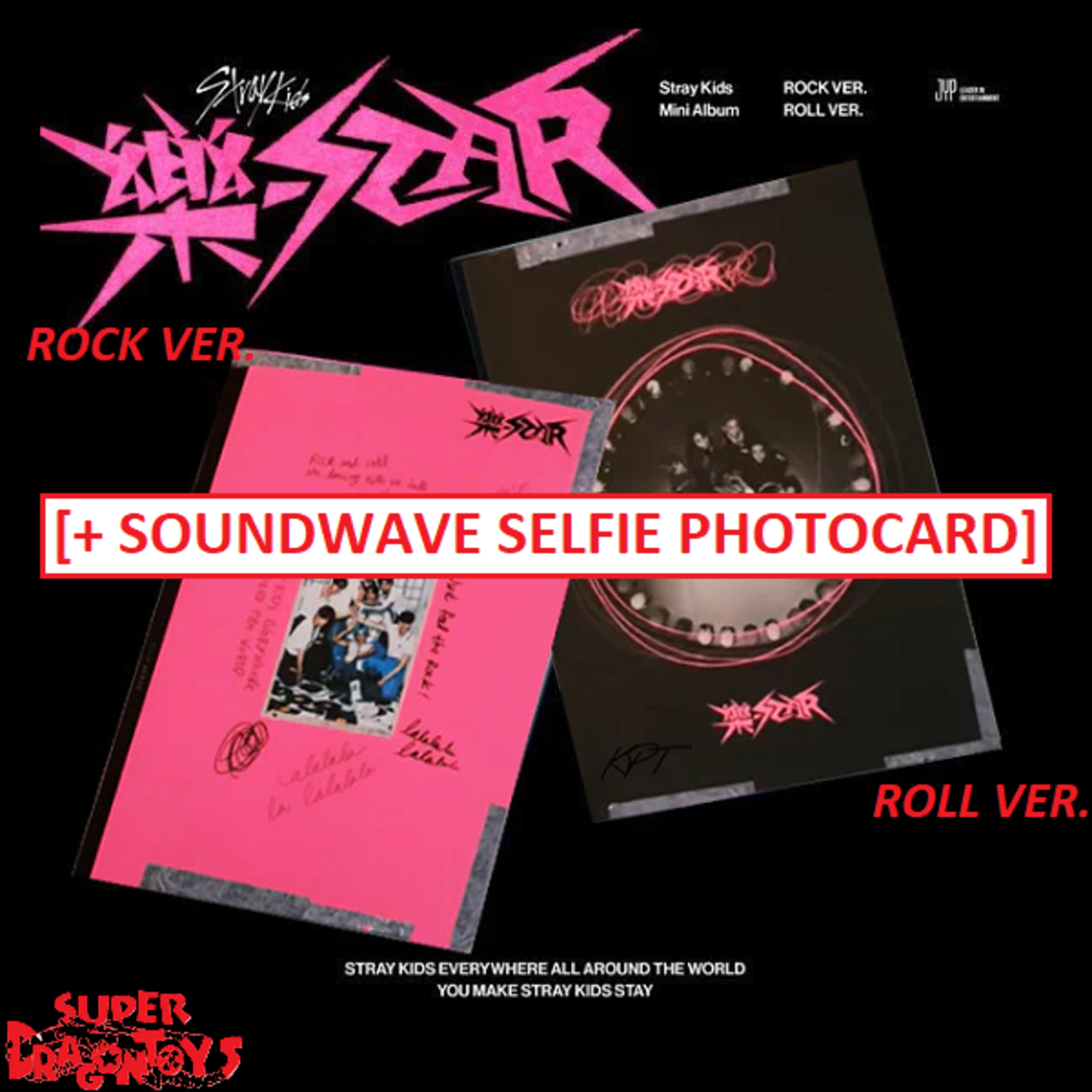Stray Kids ROCK-STAR album cover | Greeting Card