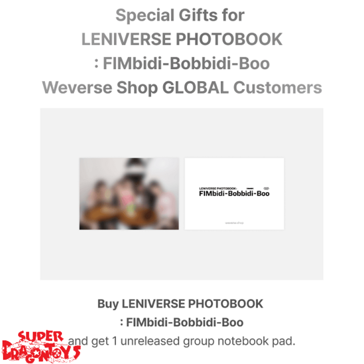 LE SSERAFIM (르세라핌) - LENIVERSE PHOTOBOOK : FIMBIDI-BOBBIDI-BOO + [WEVERSE GIFT]
