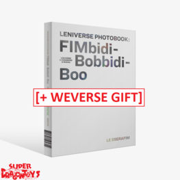 LE SSERAFIM (르세라핌) - LENIVERSE PHOTOBOOK : FIMBIDI-BOBBIDI-BOO + [WEVERSE GIFT]