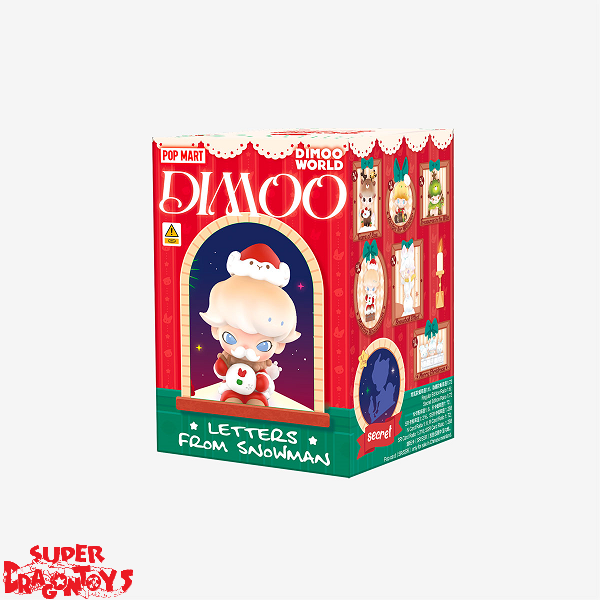 POPMART DIMOO Letters from man 2点 POPMART DIMOO Christmas Letters from snowman winter dream