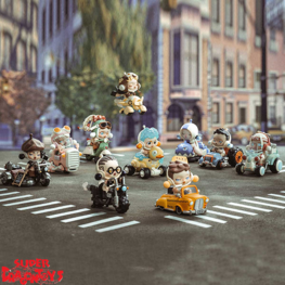 POP MART POP MART - SKULLPANDA  [LAID BACK TOMORROW SERIES] - BLINDBOX MINI FIGURE