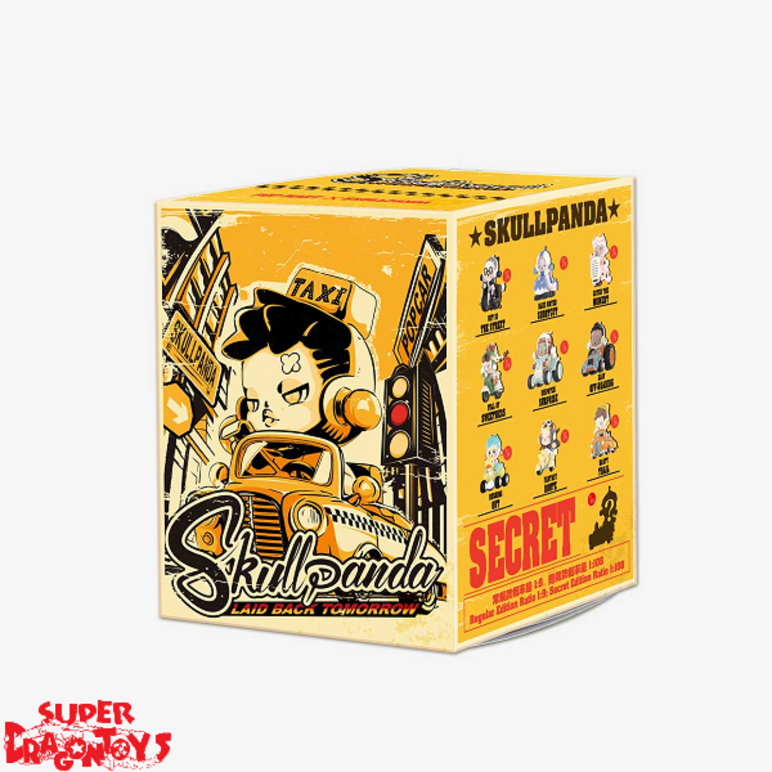 skullpanda laid back tomorrow　POPMART pop mart SKULLPANDA Laid Back Tomorrow Series 1PC Exclusive