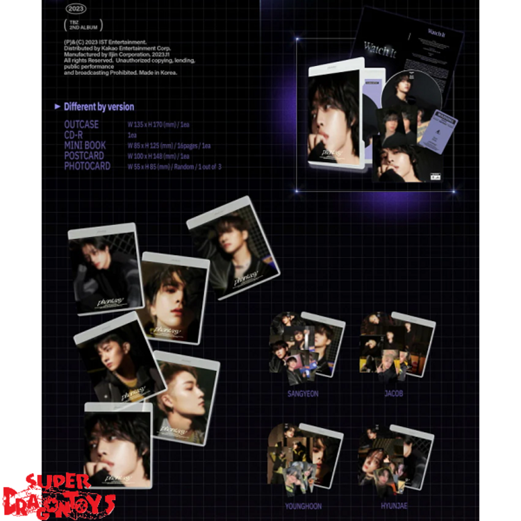 THE BOYZ (더보이즈) - SIXTH SENSE - [DVD VER.] - 2ND ALBUM [PHANTASY PT.2]