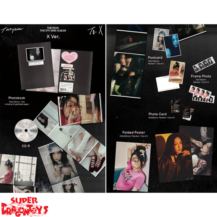 TAEYEON (태연) - [TO. X] - ["X" VER.] - 5TH MINI ABLUM