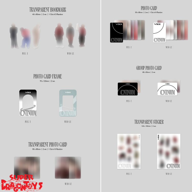 VIXX (빅스) - CONTINUUM - 5TH MINI ALBUM