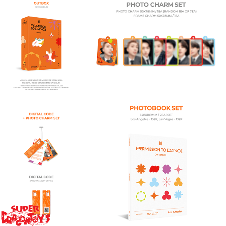 BTS (방탄소년단) - PERMISSION TO DANCE ON STAGE (IN THE U.S) - [DIGITAL CODE] PACKAGE + [WEVERSE GIFT]