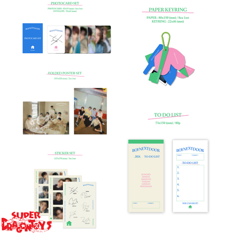 BOYNEXTDOOR (보이넥스트도어) - 2024 SEASON'S GREETINGS - [DESK CALENDAR + DIGITAL CODE SET] PACKAGE