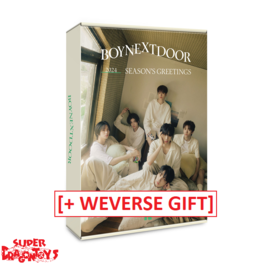 BOYNEXTDOOR (보이넥스트도어) - 2024 SEASON'S GREETINGS - [DESK CALENDAR + DIGITAL CODE SET] PACKAGE + [WEVERSE GIFT]