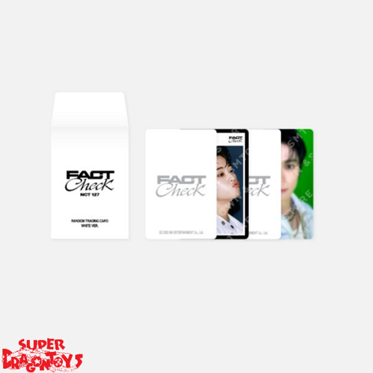 NCT 127 - [FACT CHECK] RANDOM TRADING CARD SET (WHITE VER.) - OFFICIAL MD
