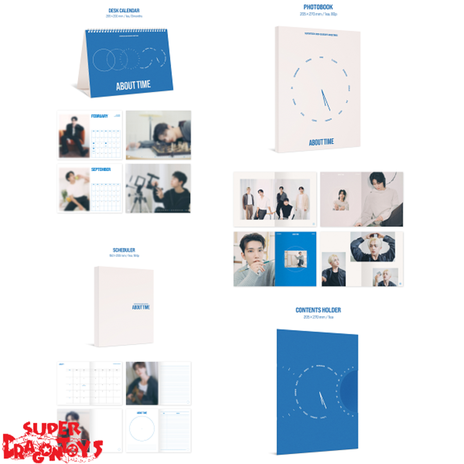 SEVENTEEN (세븐틴) - 2024 SEASON'S GREETINGS - [DESK CALENDAR +