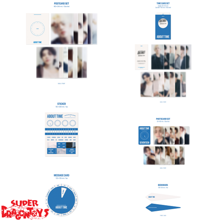 SEVENTEEN (세븐틴) - 2024 SEASON'S GREETINGS - [DESK CALENDAR + DIGITAL CODE SET] PACKAGE