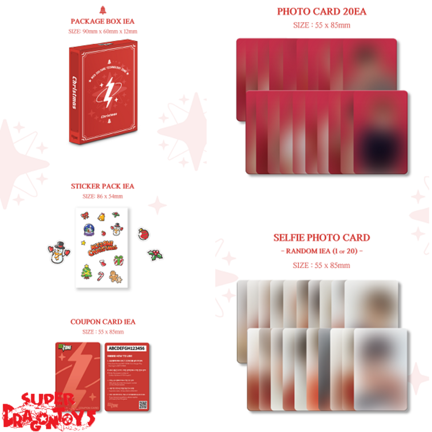 NCT - NCT ZONE COUPON CARD [CHRISTMAS VER.] - OFFICIAL MD