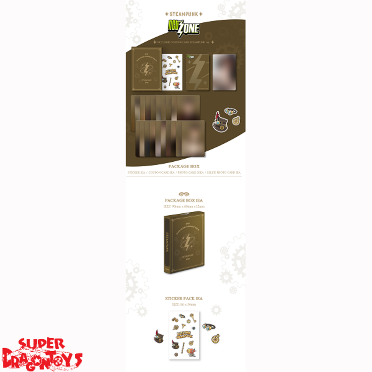 NCT - NCT ZONE COUPON CARD [STEAMPUNK VER.] - OFFICIAL MD
