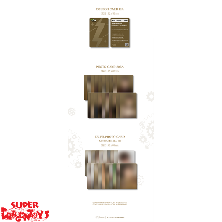 NCT - NCT ZONE COUPON CARD [STEAMPUNK VER.] - OFFICIAL MD