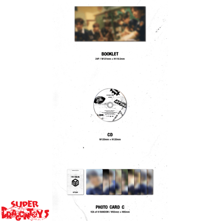 &TEAM (エンティーム) - THE FIRST HOWLING : NOW - 1ST ALBUM (JAPANESE STANDARD EDITION)