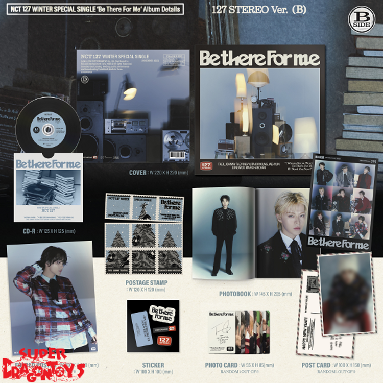NCT127 - BE THERE FOR ME - [127 STEREO VER.] - WINTER SPECIAL SINGLE ALBUM