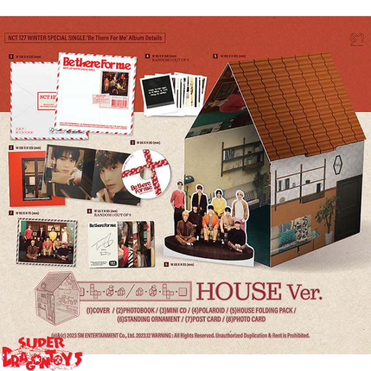 NCT 127 - BE THERE FOR ME - [HOUSE VER.] - WINTER SPECIAL SINGLE ALBUM