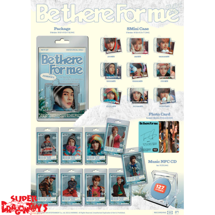 NCT 127 - BE THERE FOR ME - [SMINI VER.] - WINTER SPECIAL SINGLE ALBUM